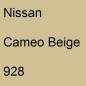 Preview: Nissan, Cameo Beige, 928.